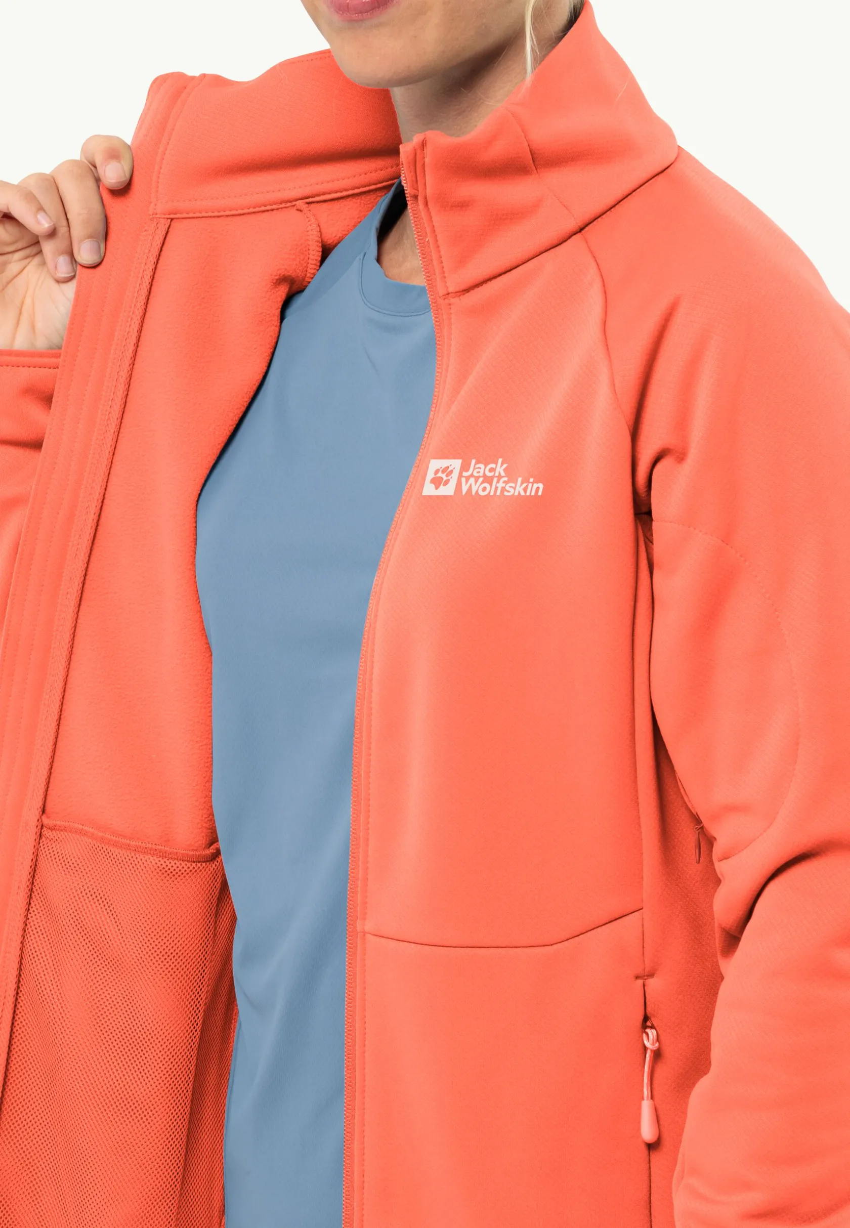 Hot Alpgrat Fz W Damen Fleece|Fleecejacken