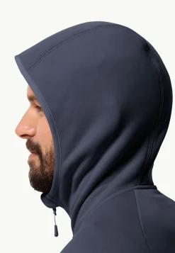 Hot Baiselberg Hooded Fz M Herren Fleece|Fleecejacken