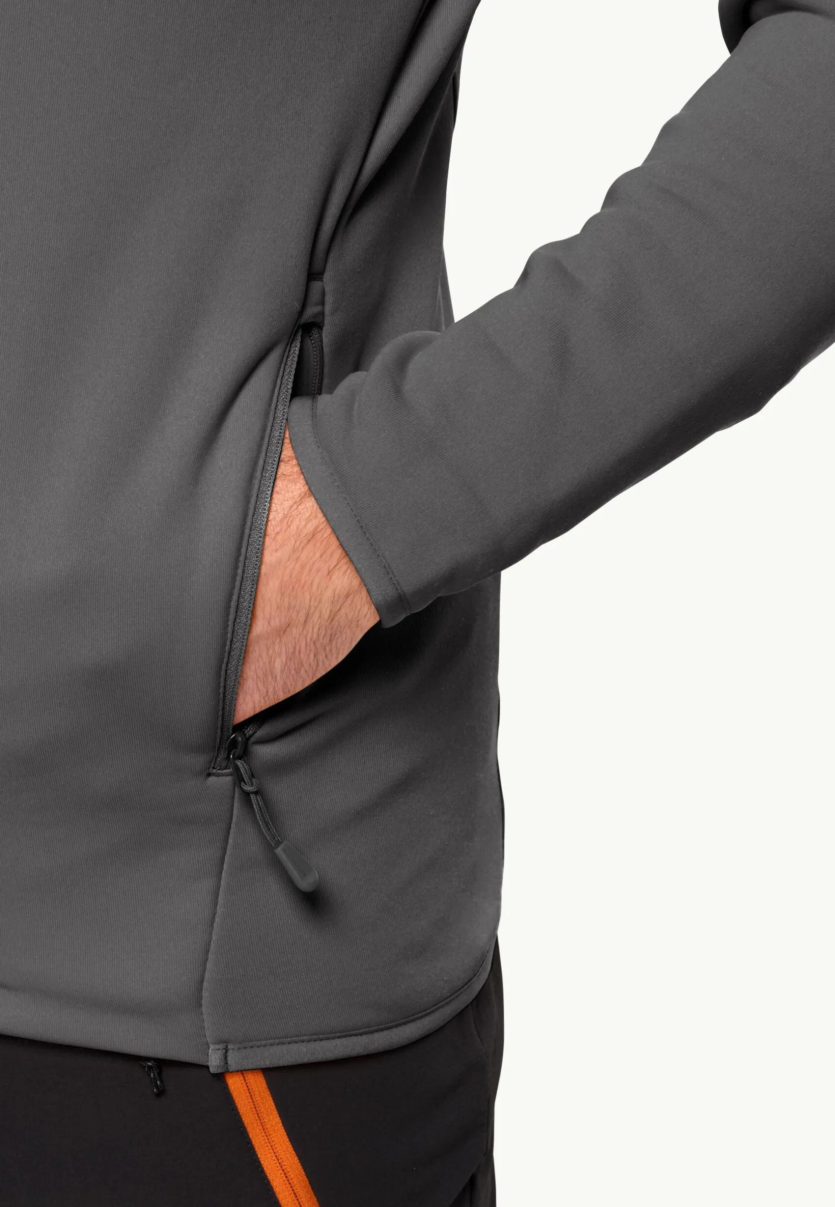 Hot Baiselberg Hooded Fz M Herren Fleece|Fleecejacken