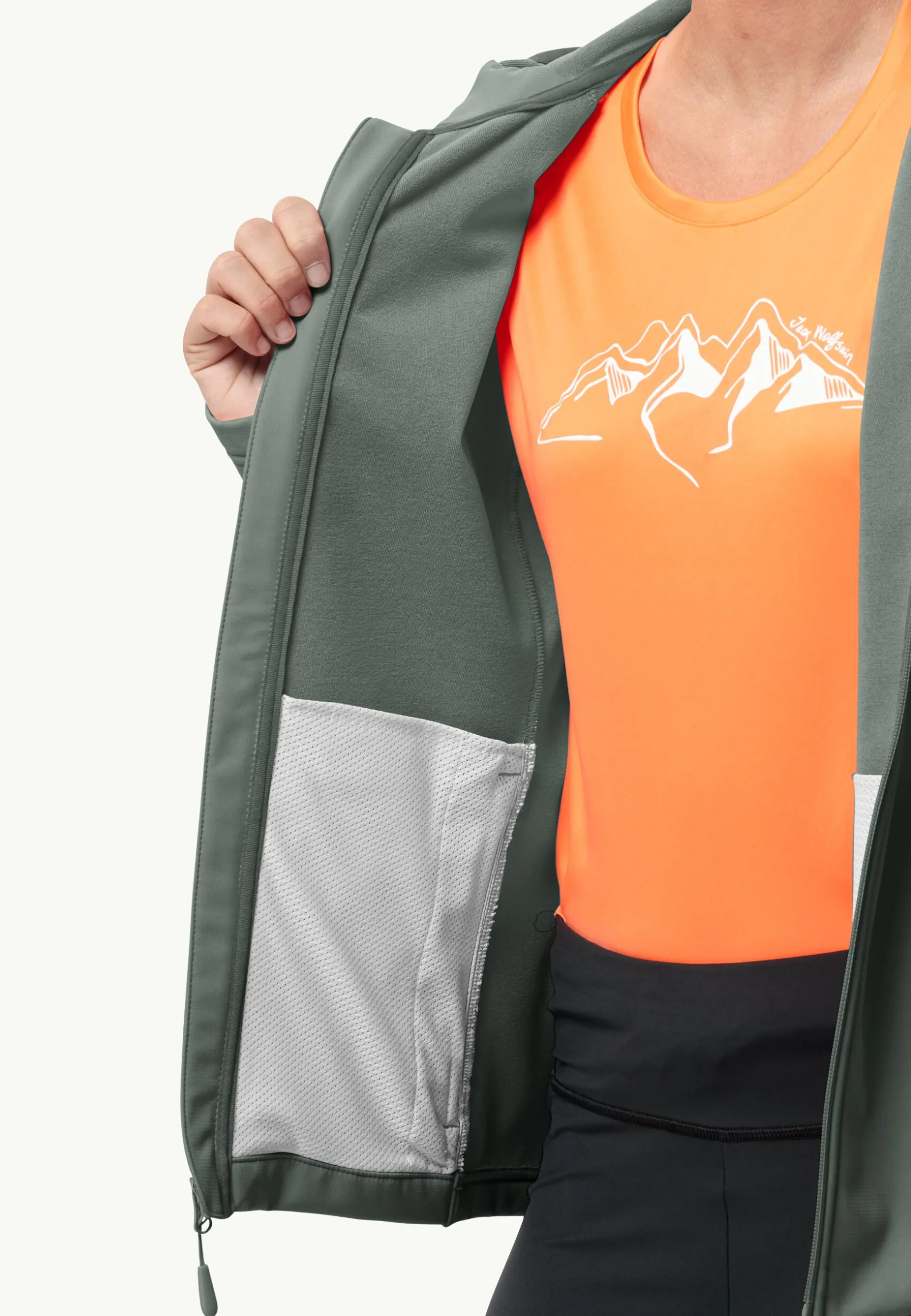Online Bornberg Hoody W Damen Windjacken|Übergangsjacken