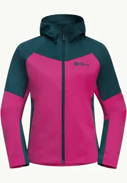 Discount Brisstal Hoody W Damen Windjacken|Fleecejacken
