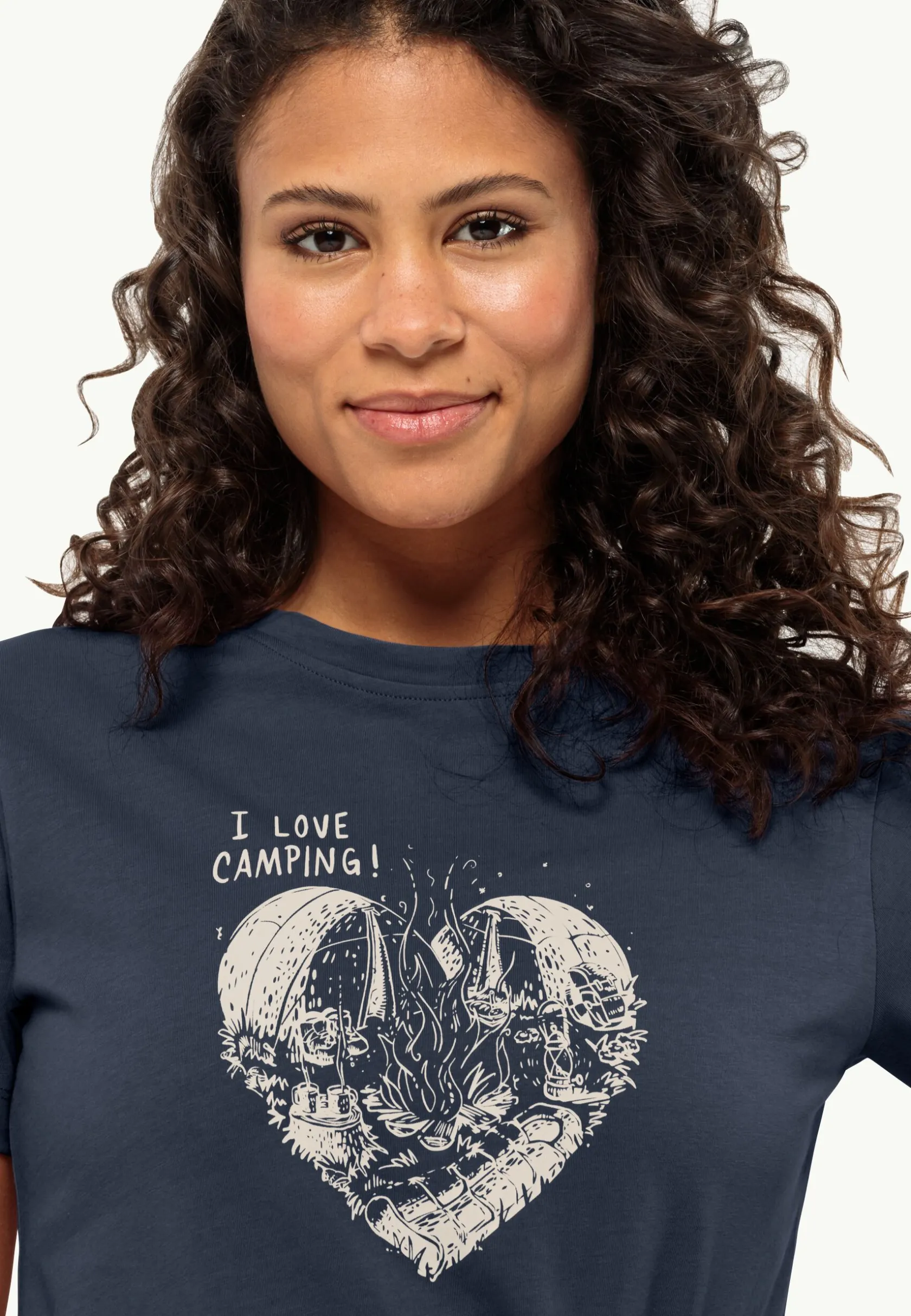 Fashion Camping Love T W Damen T-Shirts & Longsleeves