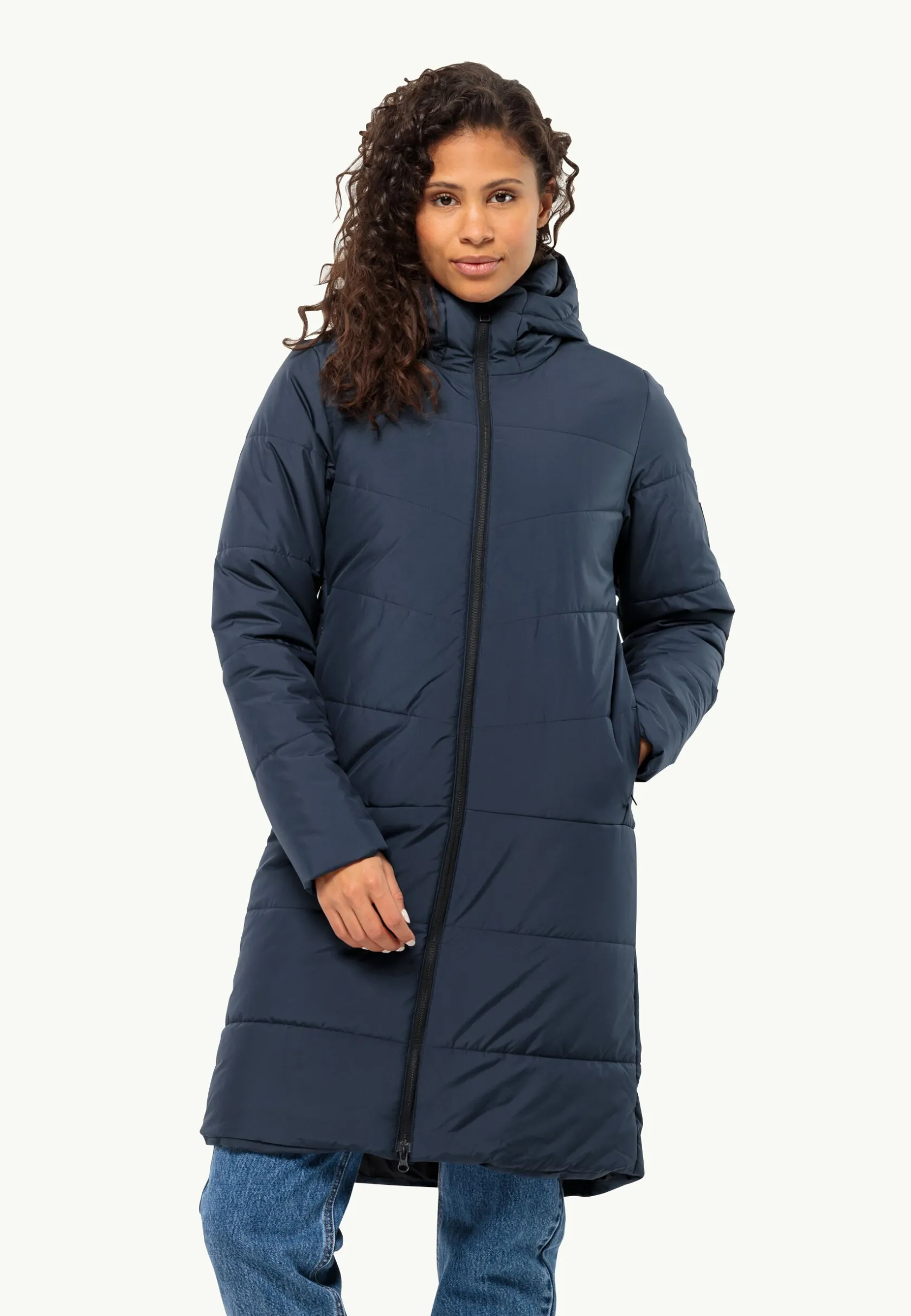 Hot Deutzer Coat W Damen Übergangsjacken|Parkas & Mäntel