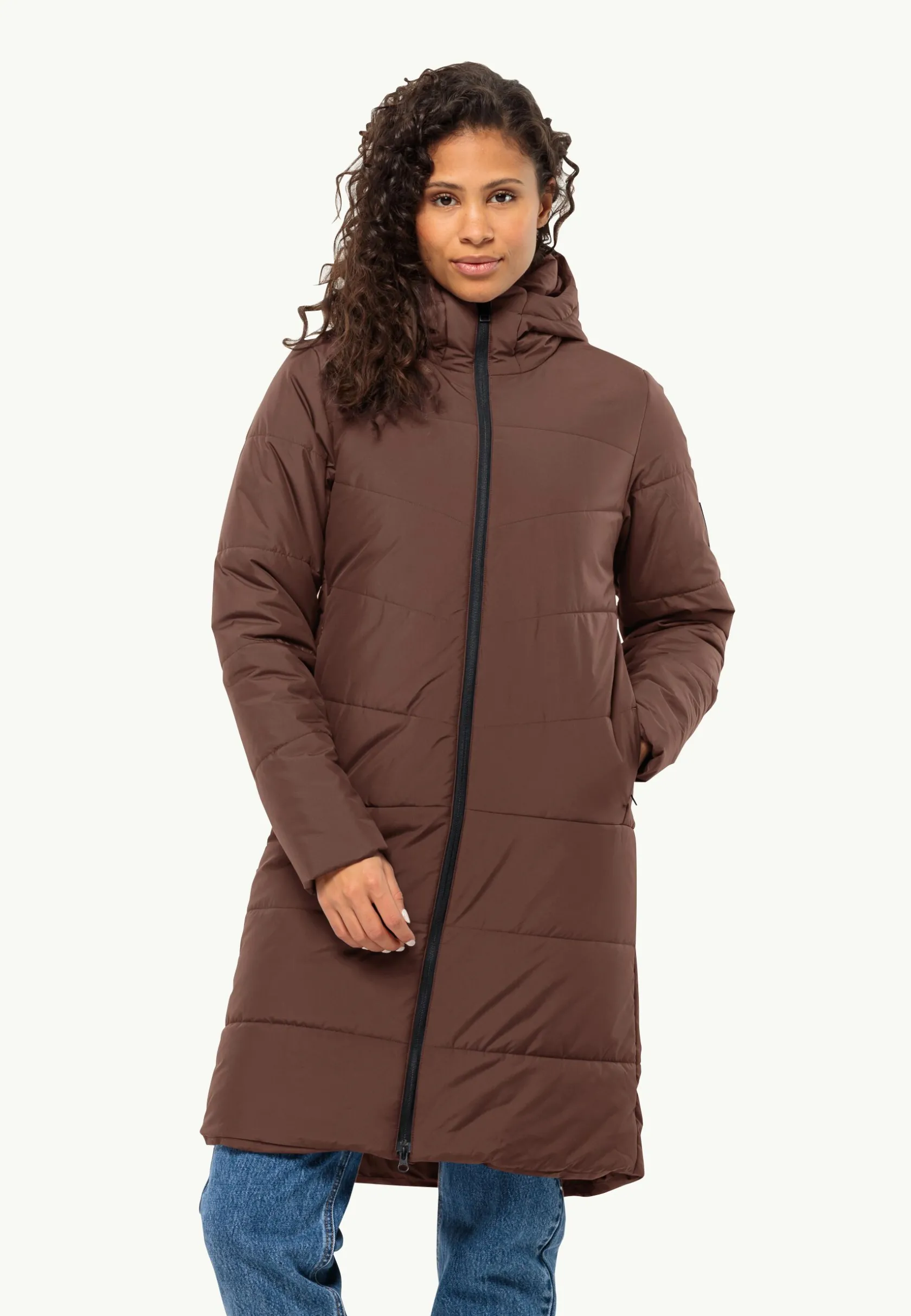 Hot Deutzer Coat W Damen Übergangsjacken|Parkas & Mäntel