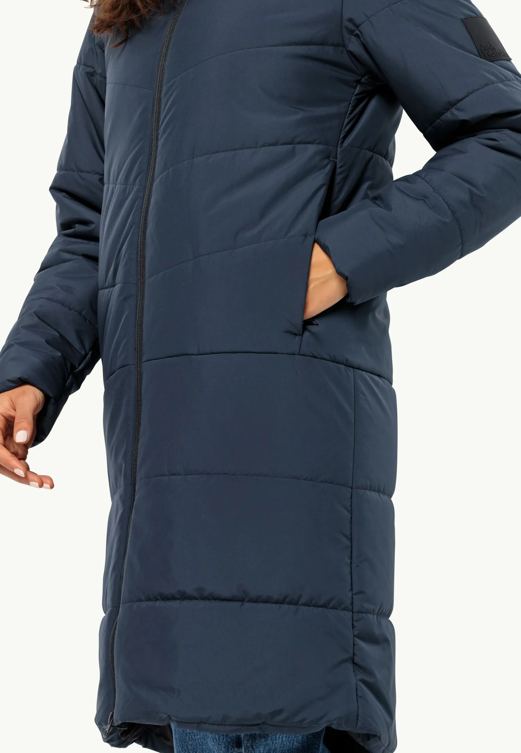Hot Deutzer Coat W Damen Übergangsjacken|Parkas & Mäntel