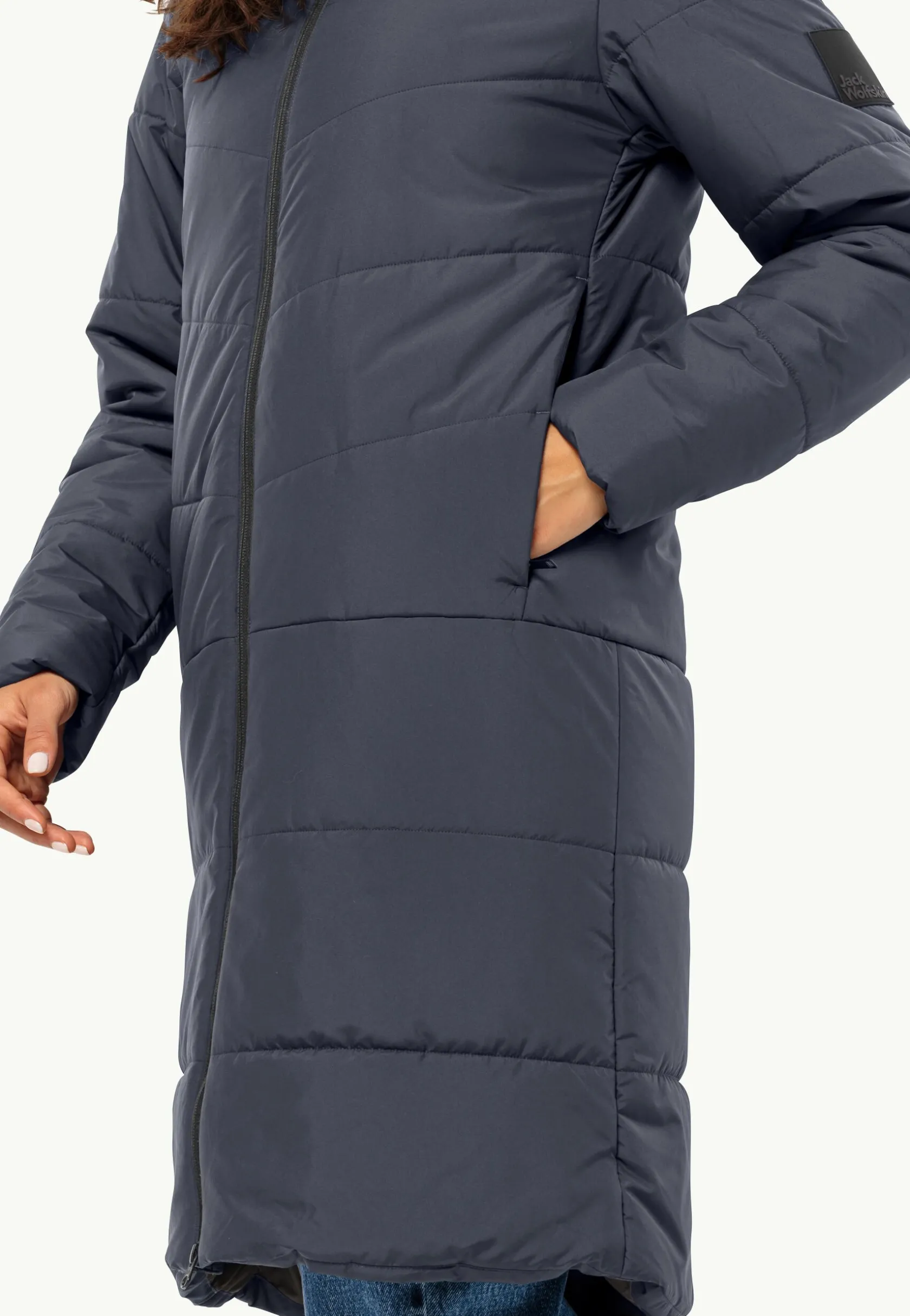 Hot Deutzer Coat W Damen Übergangsjacken|Parkas & Mäntel