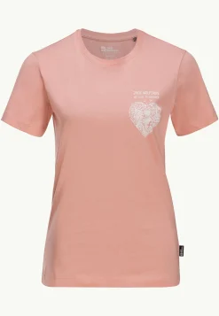 Hot Discover Heart T W Damen T-Shirts & Longsleeves