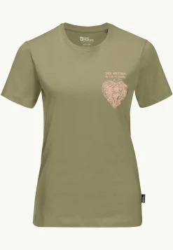 Hot Discover Heart T W Damen T-Shirts & Longsleeves