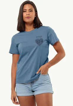Hot Discover Heart T W Damen T-Shirts & Longsleeves