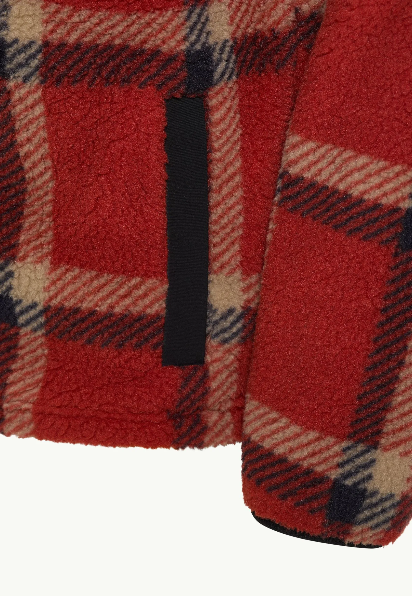 Fashion Felslicht Check Jkt M Herren Fleece|Fleecejacken