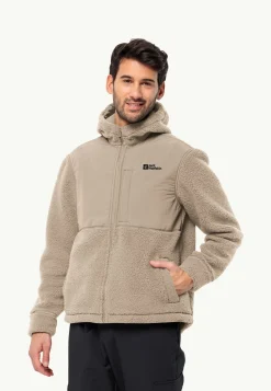 Discount Felslicht Hooded Jkt M Herren Fleece|Fleecejacken