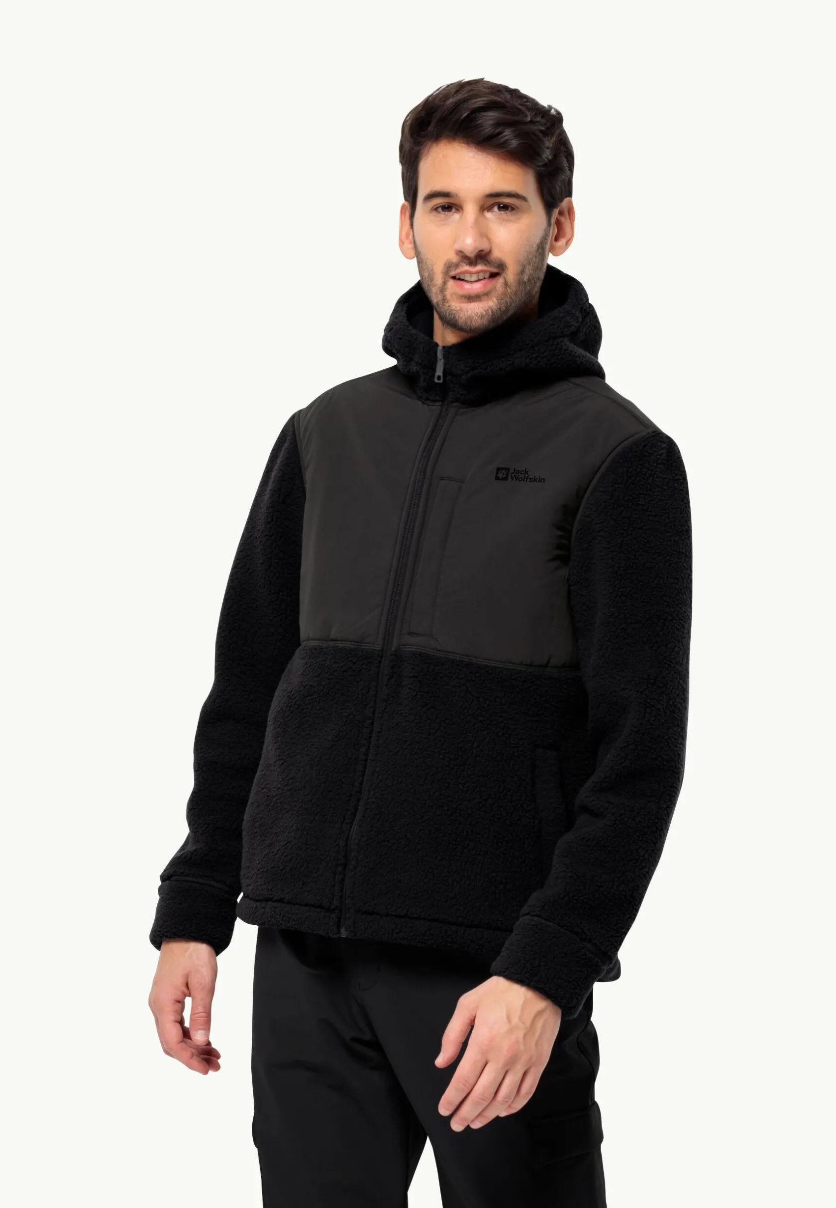 Discount Felslicht Hooded Jkt M Herren Fleece|Fleecejacken