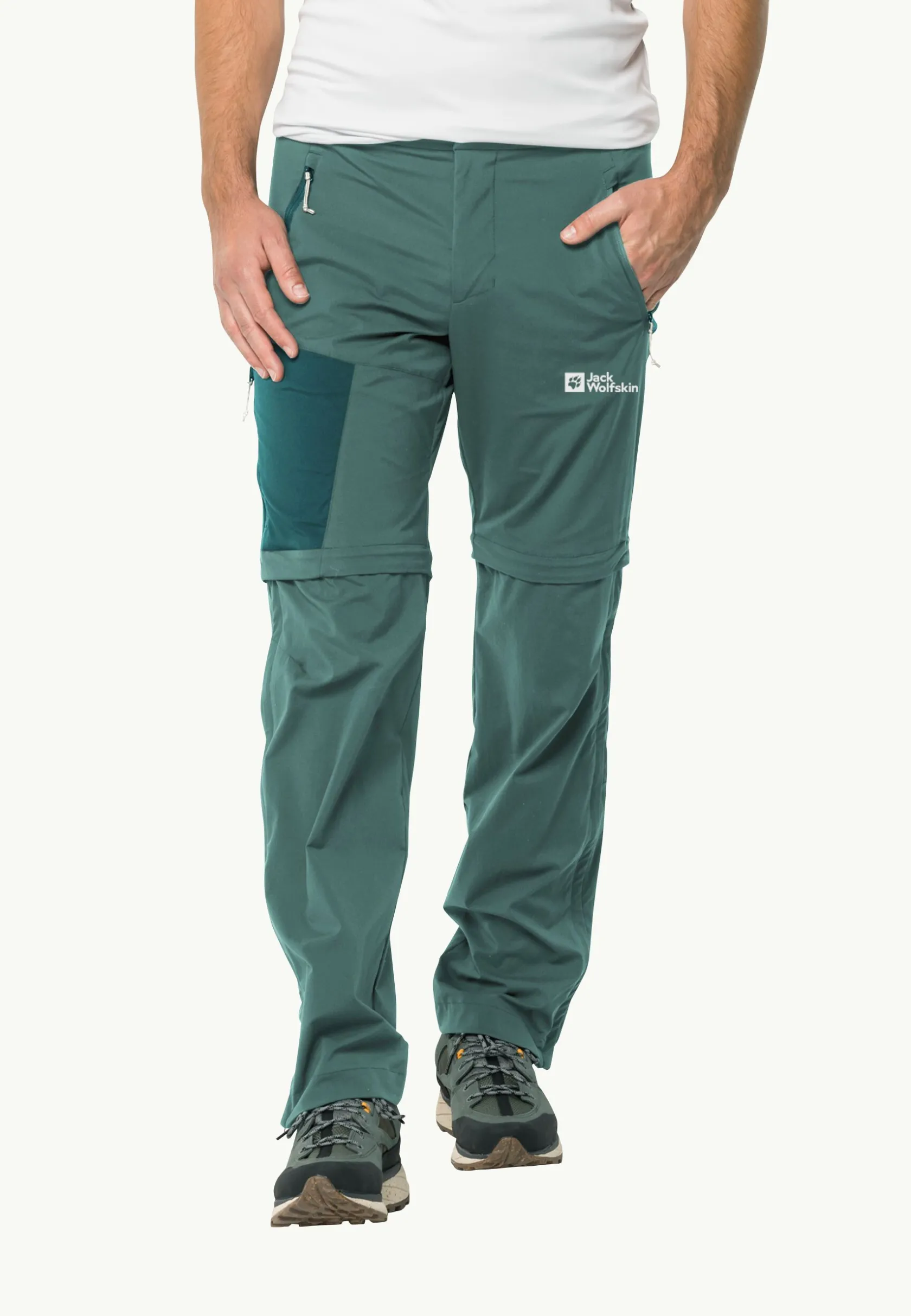 Clearance Glastal Zip Away Pants M Herren Softshellhosen|Wanderhosen