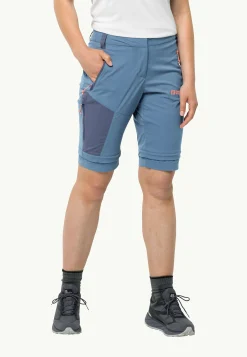 Outlet Glastal Zip Away Pants W Damen Softshellhosen|Wanderhosen
