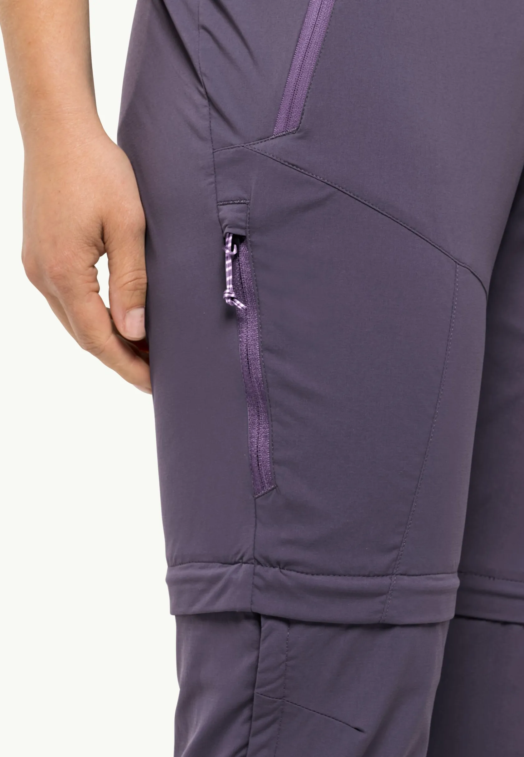 Outlet Glastal Zip Away Pants W Damen Softshellhosen|Wanderhosen