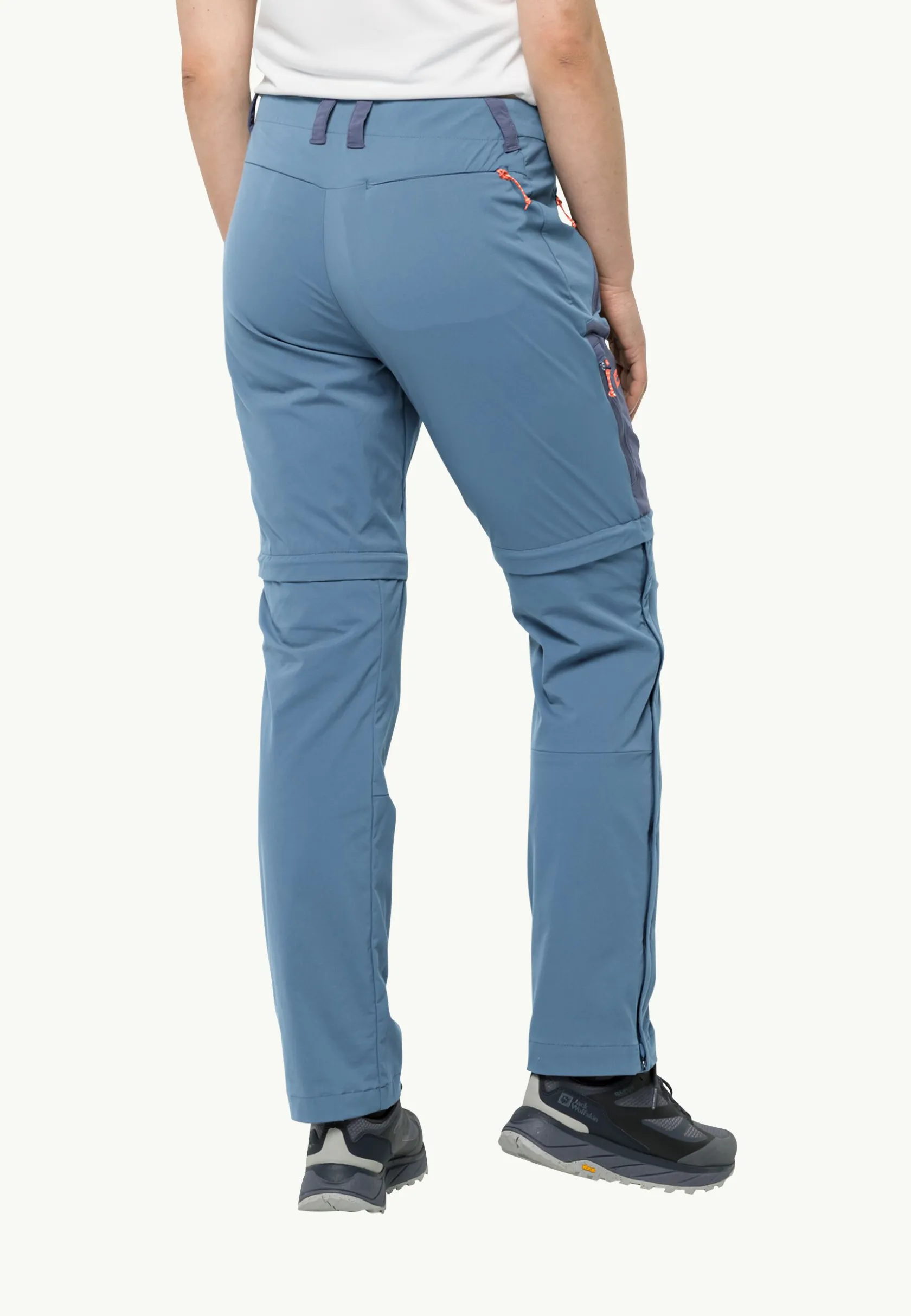 Outlet Glastal Zip Away Pants W Damen Softshellhosen|Wanderhosen