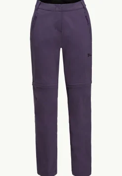 Hot Glastal Zip Off Pants W Damen Softshellhosen|Wanderhosen
