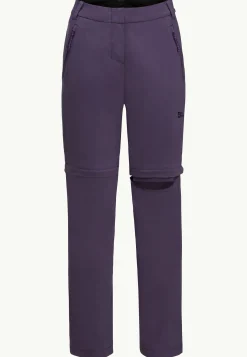 Hot Glastal Zip Off Pants W Damen Softshellhosen|Wanderhosen