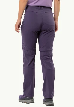Hot Glastal Zip Off Pants W Damen Softshellhosen|Wanderhosen