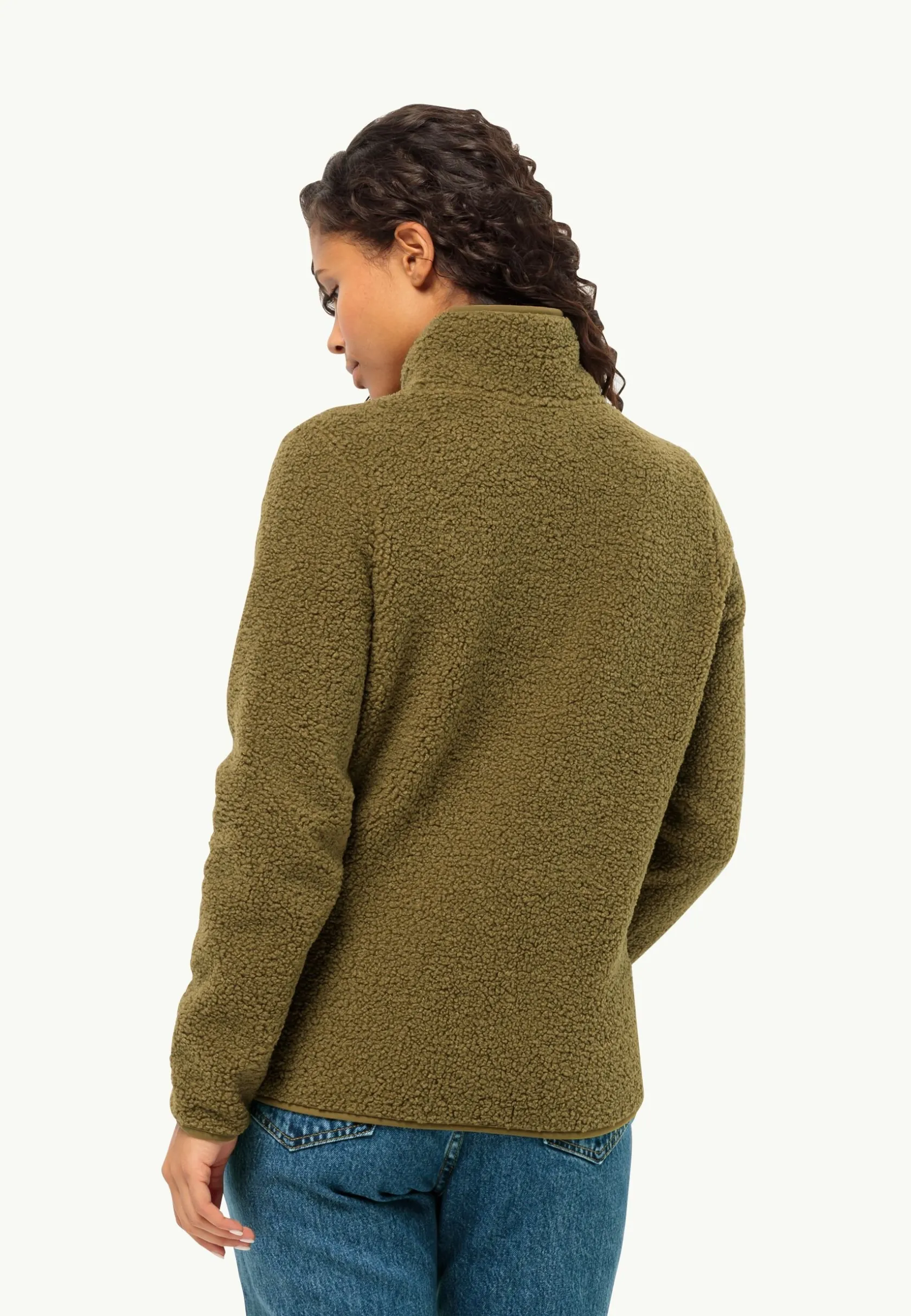 Discount High Curl Jacket W Damen Fleece|Fleecejacken