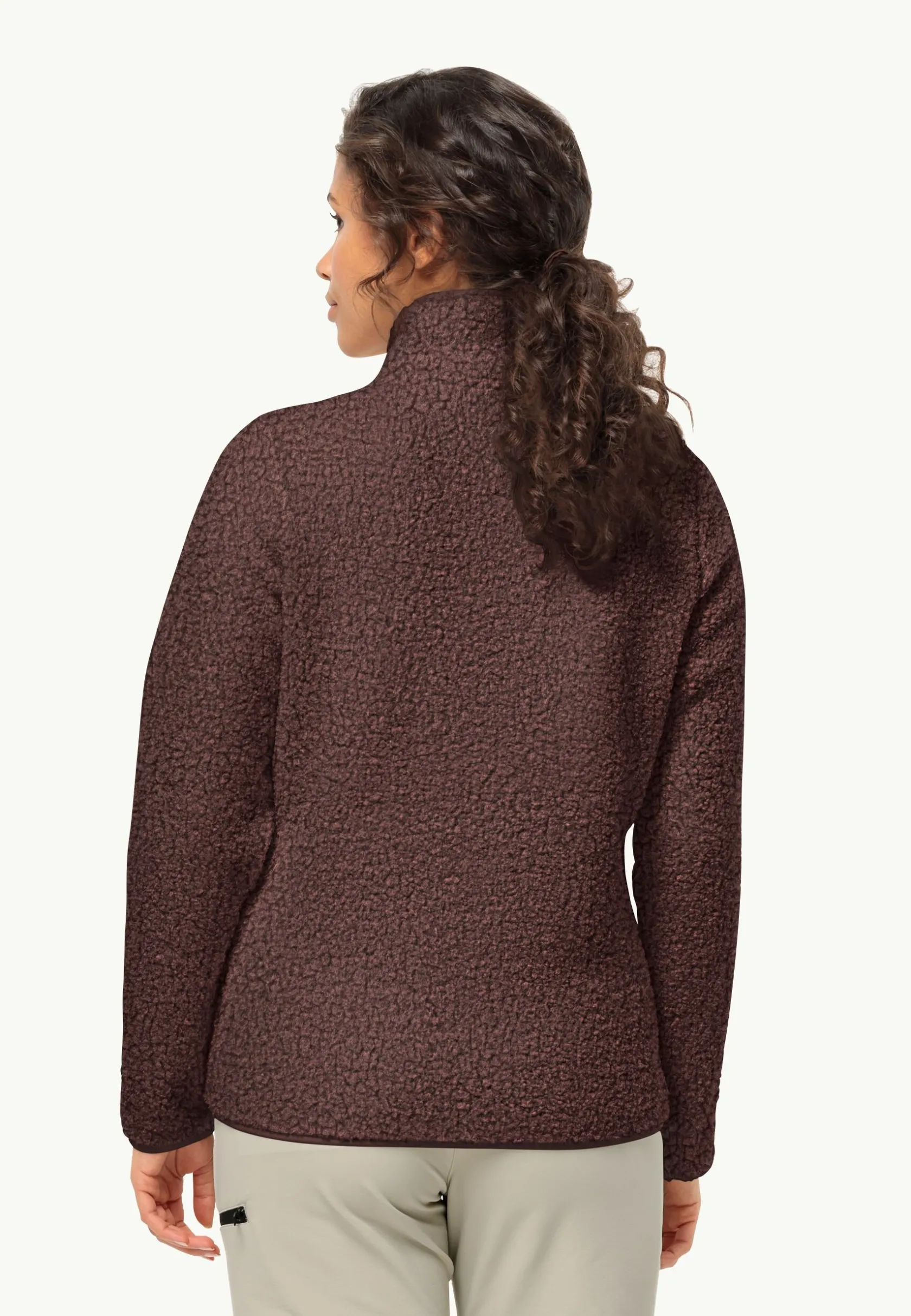Discount High Curl Jacket W Damen Fleece|Fleecejacken