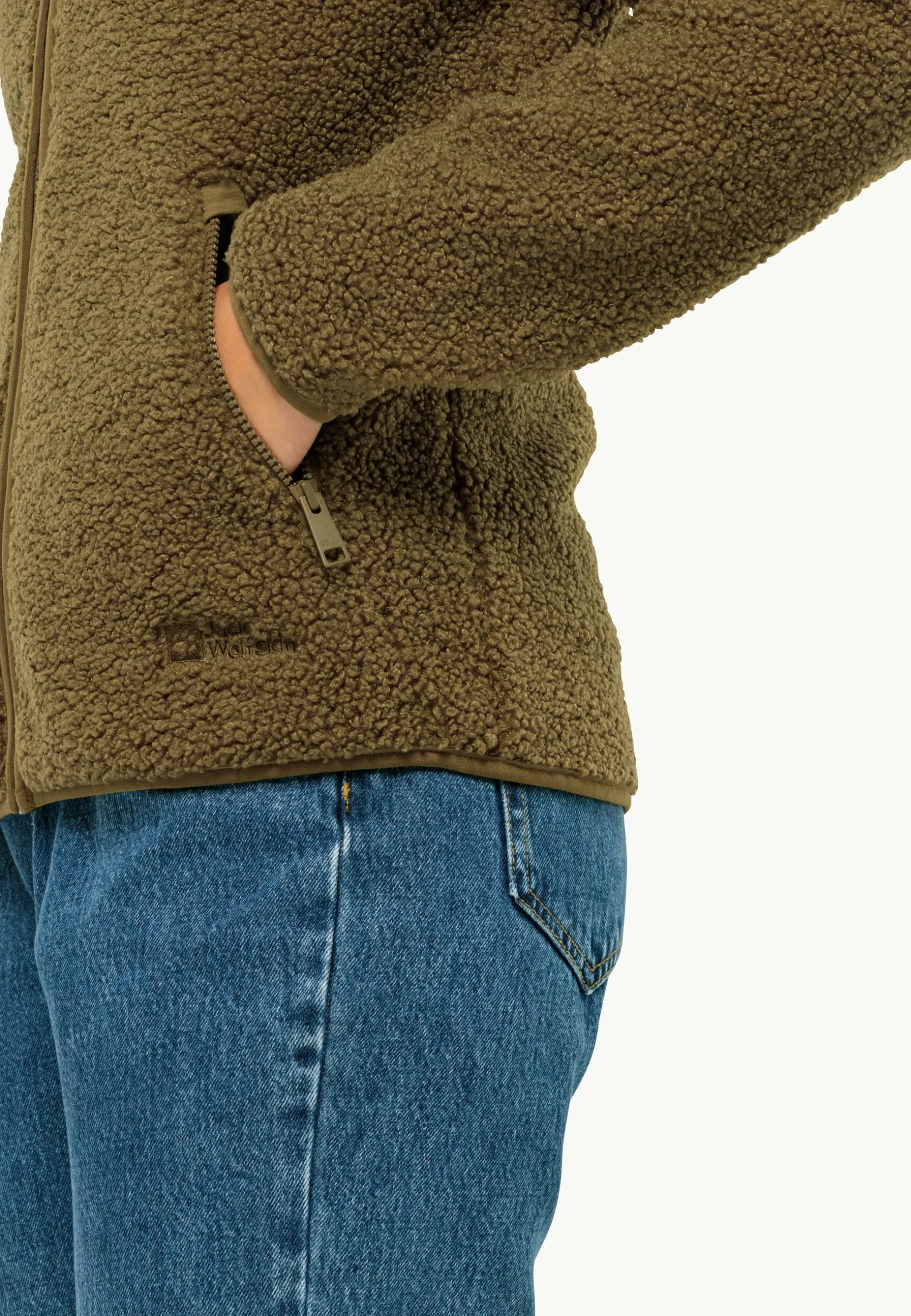 Discount High Curl Jacket W Damen Fleece|Fleecejacken