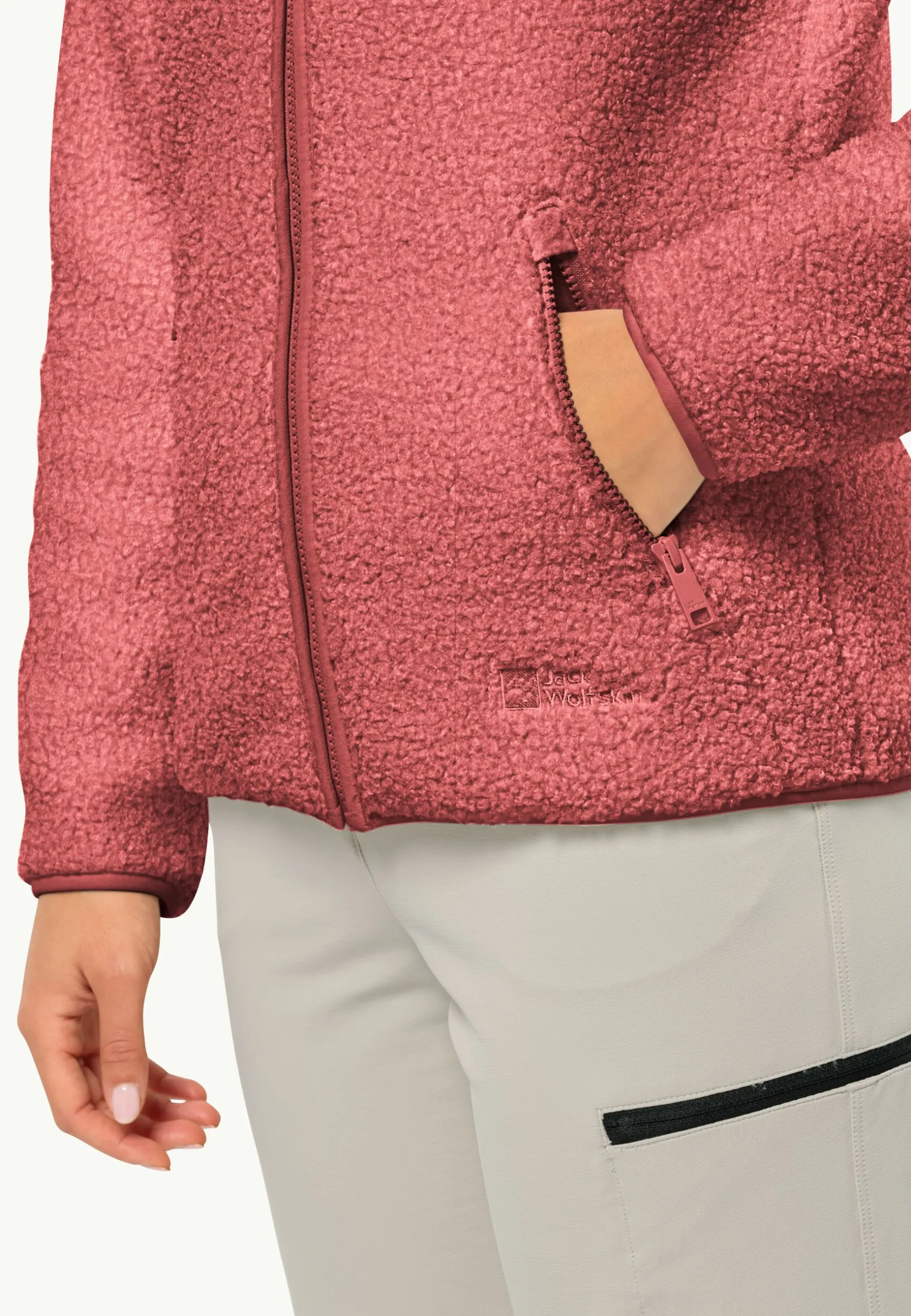 Discount High Curl Jacket W Damen Fleece|Fleecejacken
