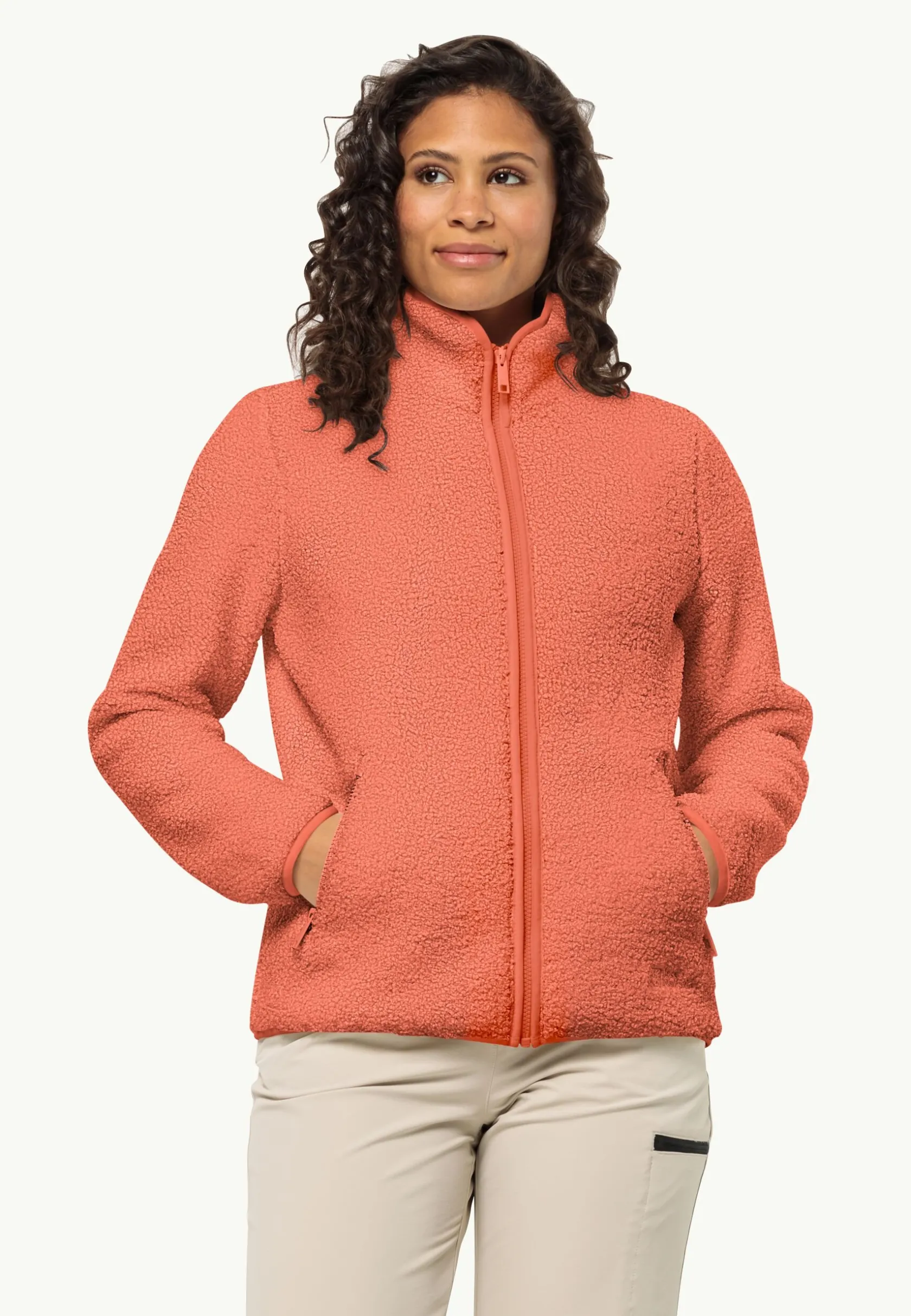 Discount High Curl Jacket W Damen Fleece|Fleecejacken
