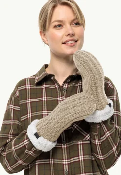 Clearance Highloft Knit Mitten W Damen Handschuhe