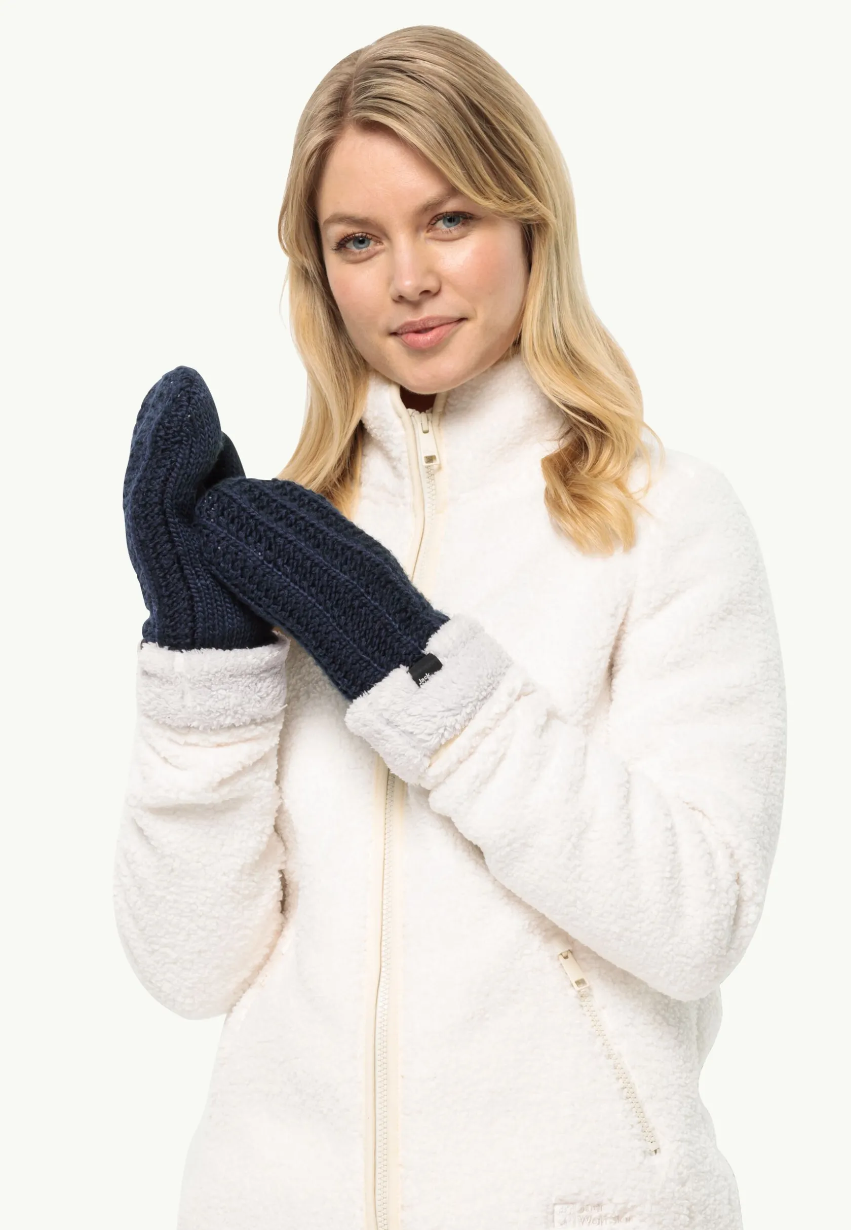 Clearance Highloft Knit Mitten W Damen Handschuhe
