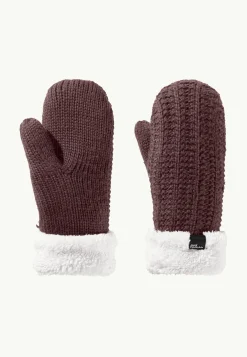 Clearance Highloft Knit Mitten W Damen Handschuhe