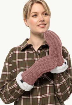 Clearance Highloft Knit Mitten W Damen Handschuhe