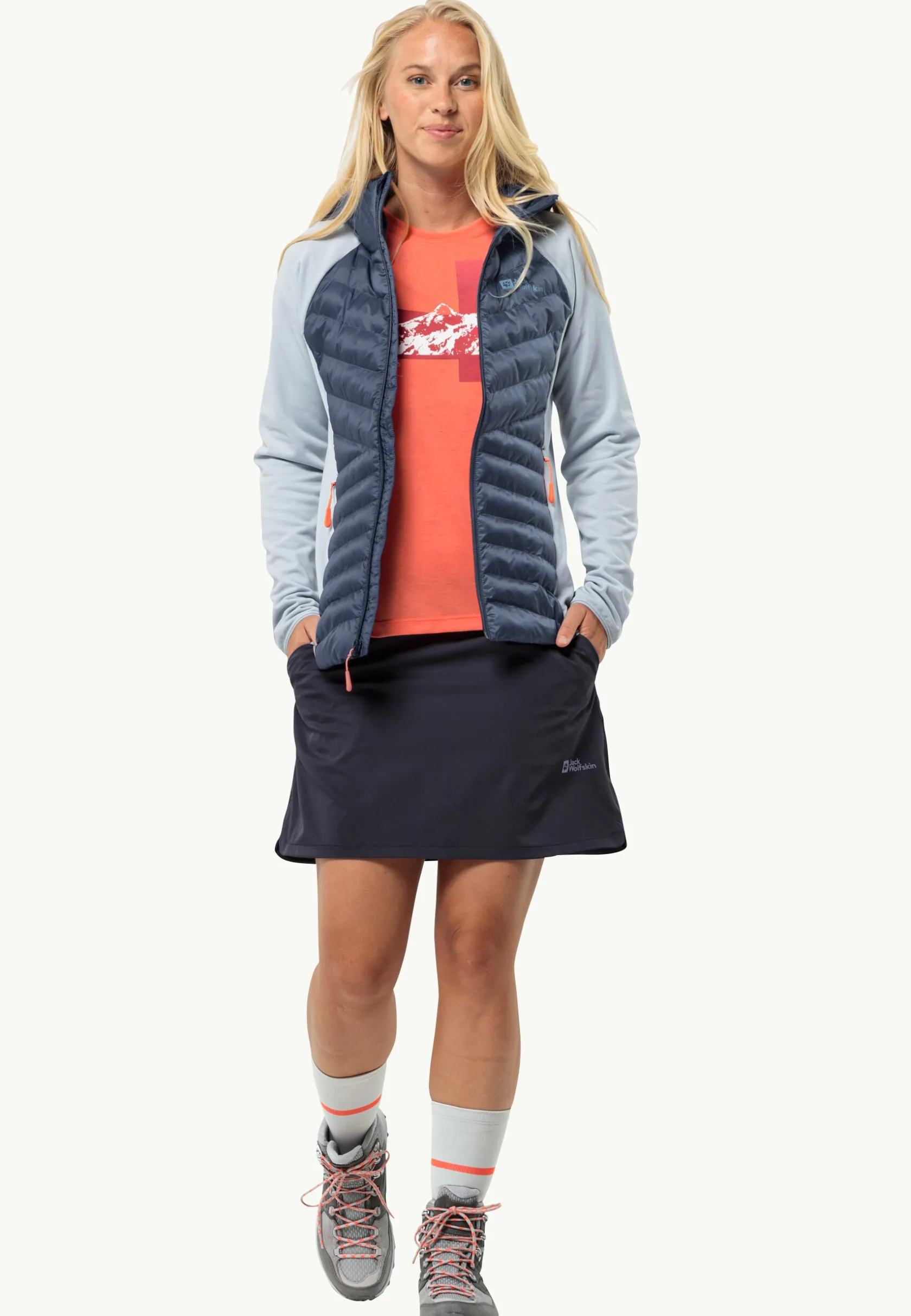 Best Hiking Alpine Skort W Damen Shorts|Wanderhosen