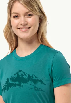 New Hiking S/s T W Damen Funktionsshirts|T-Shirts & Longsleeves
