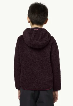 New Ice Curl Hood Jacket K Kinder Fleece|Fleecejacken