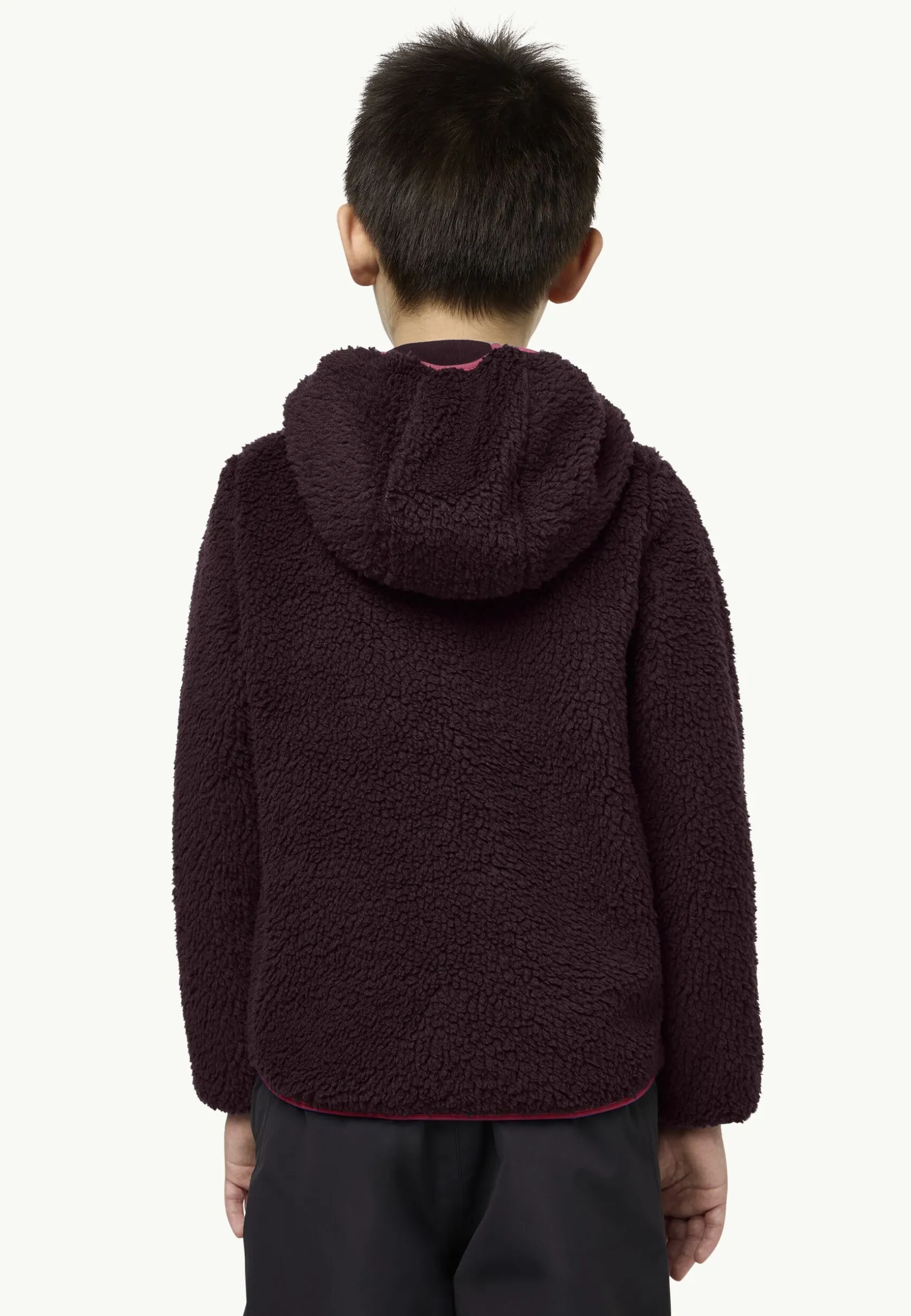 New Ice Curl Hood Jacket K Kinder Fleece|Fleecejacken