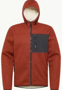 Outlet Kaminfeuer Hooded Jkt M Herren Fleecejacken|Fleece