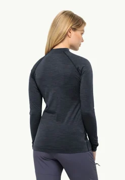 New Kammweg L/s W Damen Funktionsshirts|T-Shirts & Longsleeves