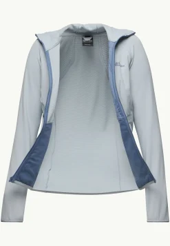 Online Kolbenberg Hooded Fz W Damen Fleece|Fleecejacken