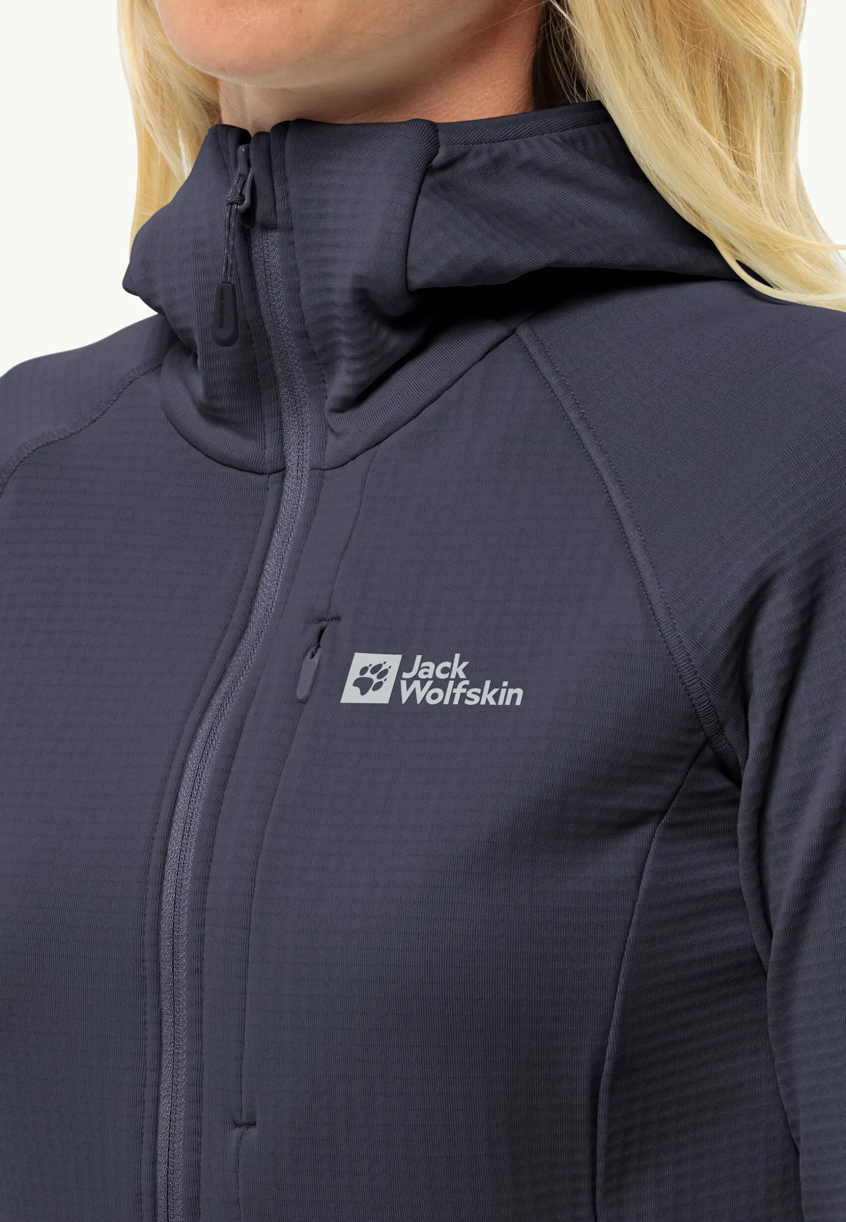Online Kolbenberg Hooded Fz W Damen Fleece|Fleecejacken