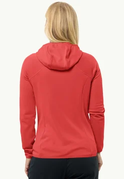 Online Kolbenberg Hooded Fz W Damen Fleece|Fleecejacken