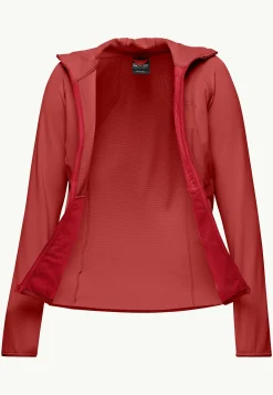Online Kolbenberg Hooded Fz W Damen Fleece|Fleecejacken