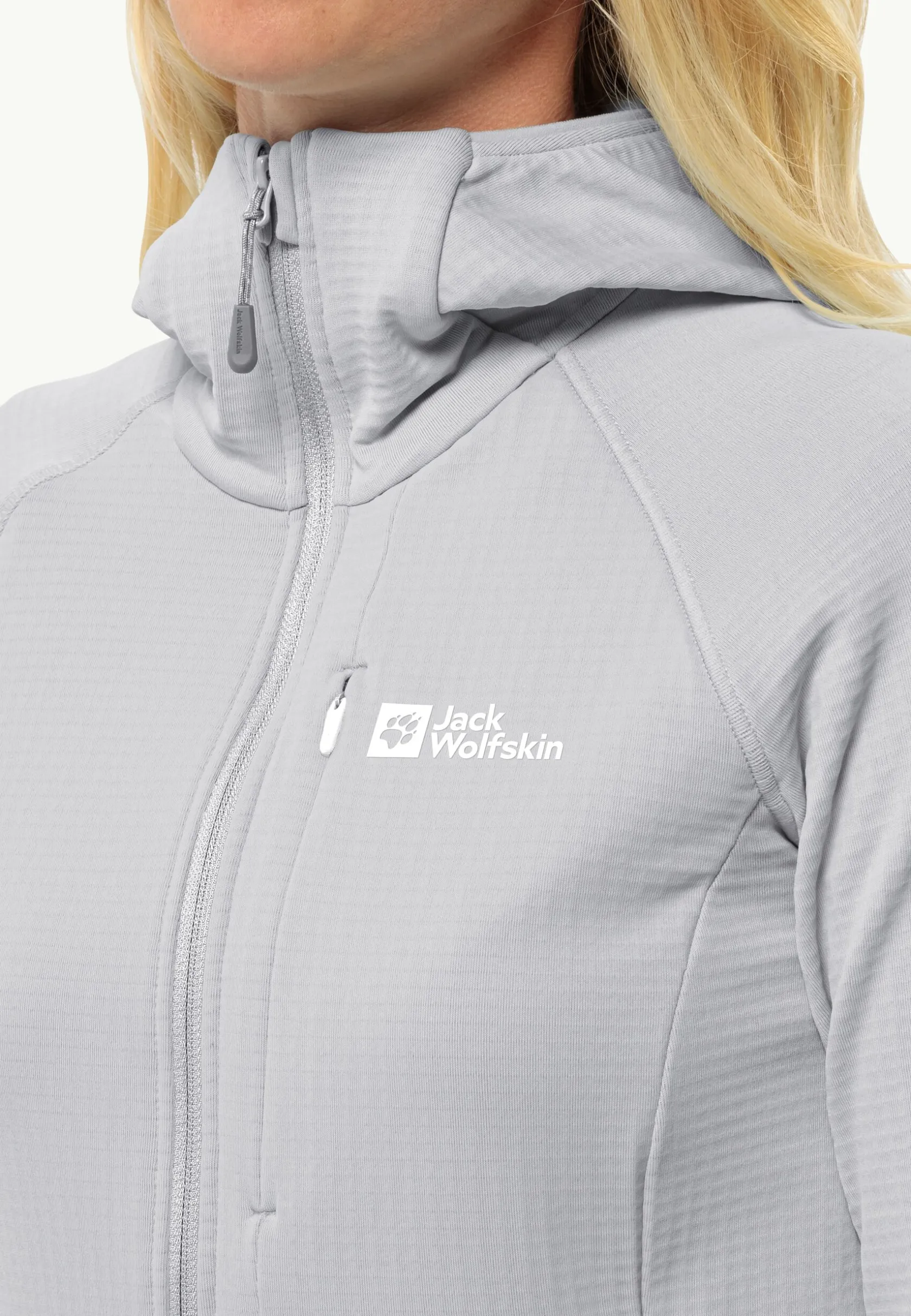 Online Kolbenberg Hooded Fz W Damen Fleece|Fleecejacken
