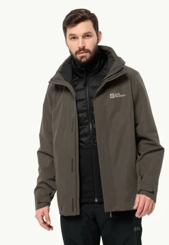 Discount Luntal 3in1 Jkt M Herren Übergangsjacken|Regenjacken