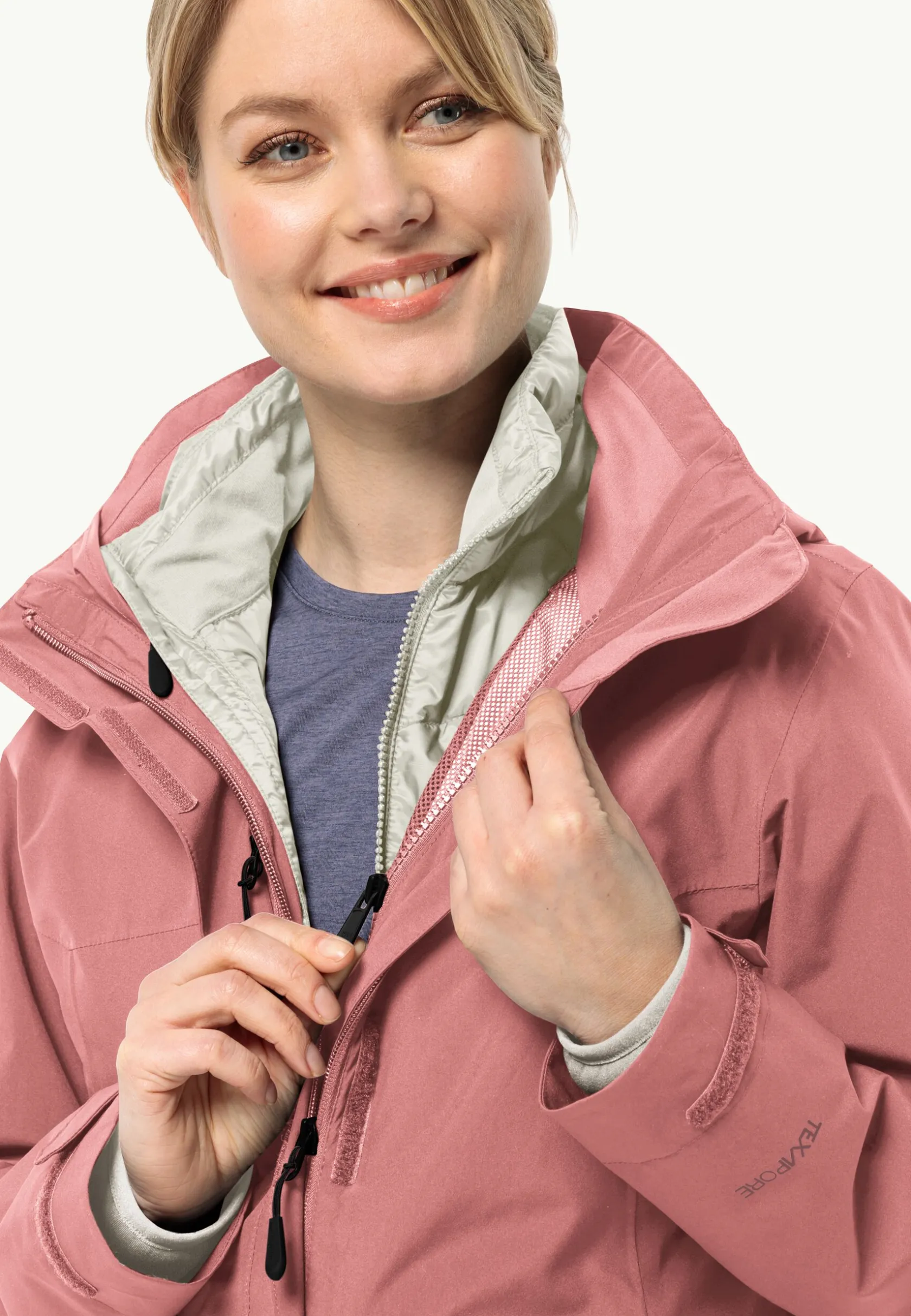 Sale Luntal 3in1 Jkt W Damen Übergangsjacken|Regenjacken