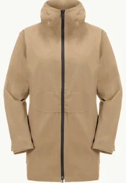 Best Mainkai Long Jkt W Damen Windjacken|Übergangsjacken