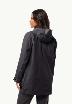 Best Mainkai Long Jkt W Damen Windjacken|Übergangsjacken