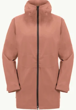 Best Mainkai Long Jkt W Damen Windjacken|Übergangsjacken