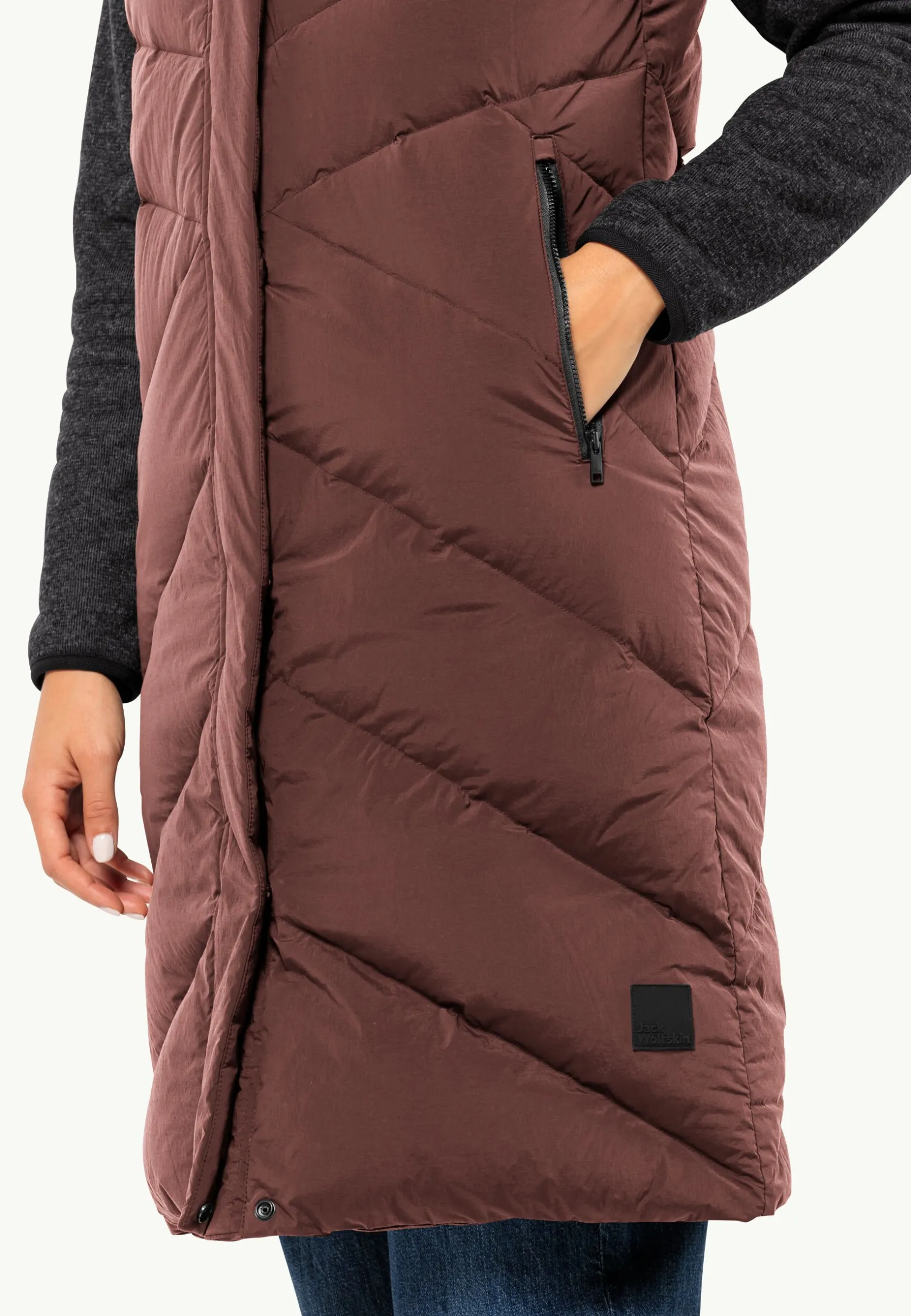 Hot Marienplatz Vest W Rds Damen Fleecejacken|Westen