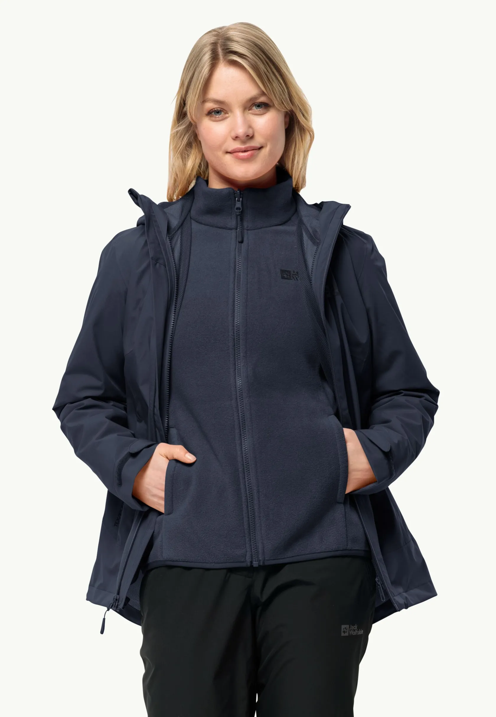 Outlet Moonrise 3in1 Jkt W Damen Übergangsjacken|Regenjacken